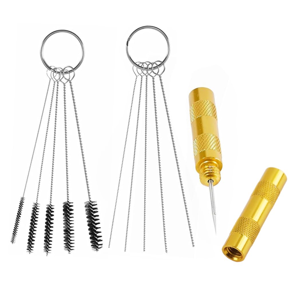 Serplex Airbrush Spray Nozzle Cleaning Brushes Various Size Micro Brushes Set Pipe Cleaning Tool Kit Cleaning Needles for Cleaning Spray Gun Spraying Nozzle Serplex Airbrush Spray Nozzle Cleaning Brushes Various Size Micro Brushes Set Pipe Cleaning Tool Kit Cleaning Needles for Cleaning Spray Gun Spraying Nozzle